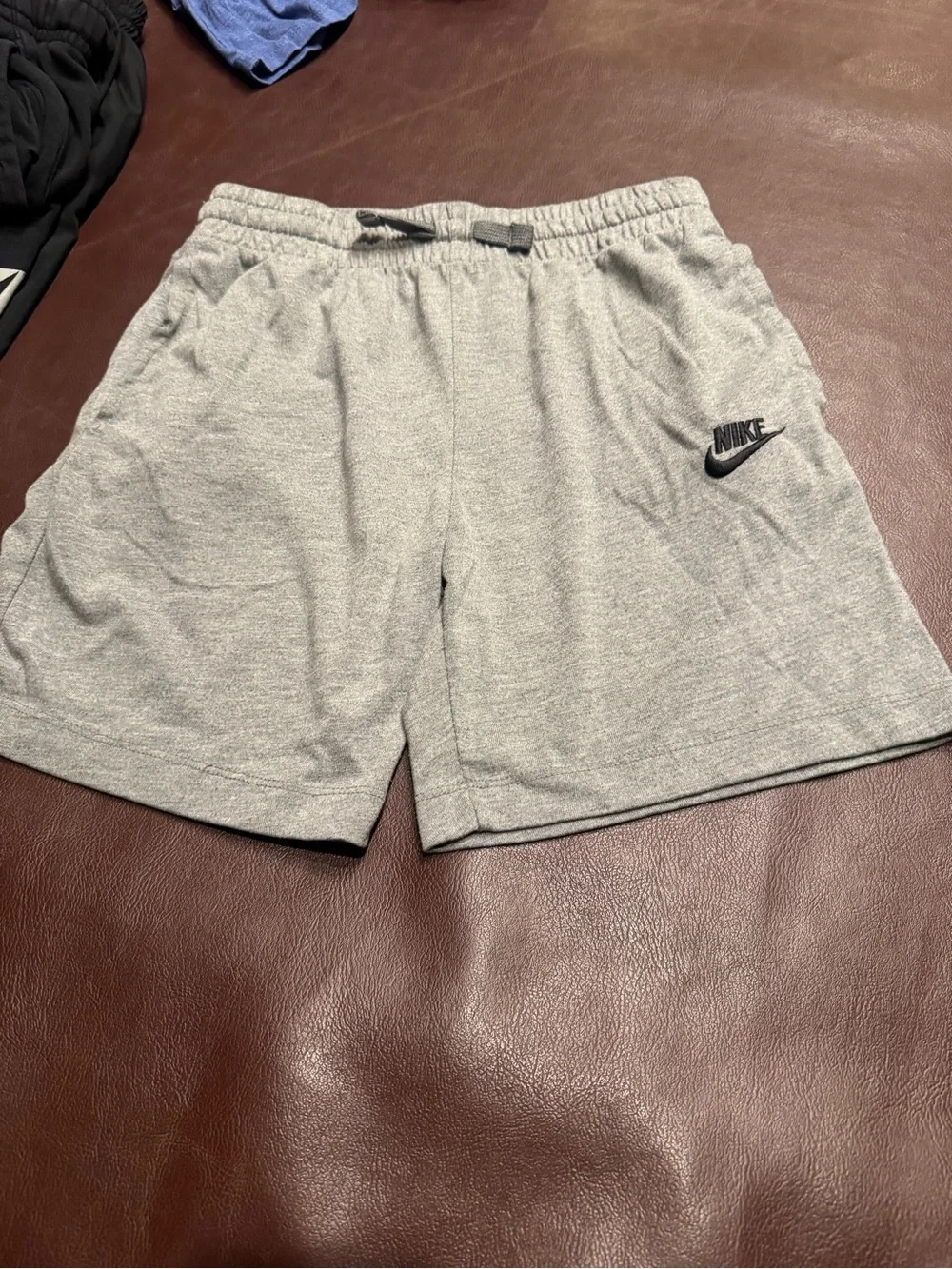 Nike lot  Grey Shorts & green